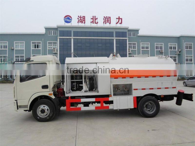 DFAC 5m3 LPG truck with dispenser for sale 008615826750255 (Whatsapp)