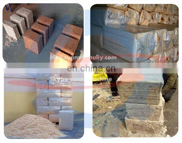 Full automatic hydraulic system wood sawdust wood shavings baler machine for sale