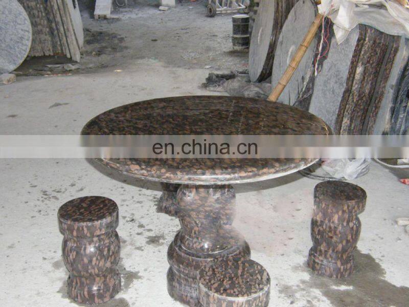Decorative Design marble Garden Park Table Set