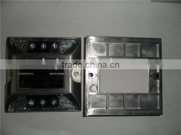 Direct manufacture solar aluminum cat eye reflective road stud