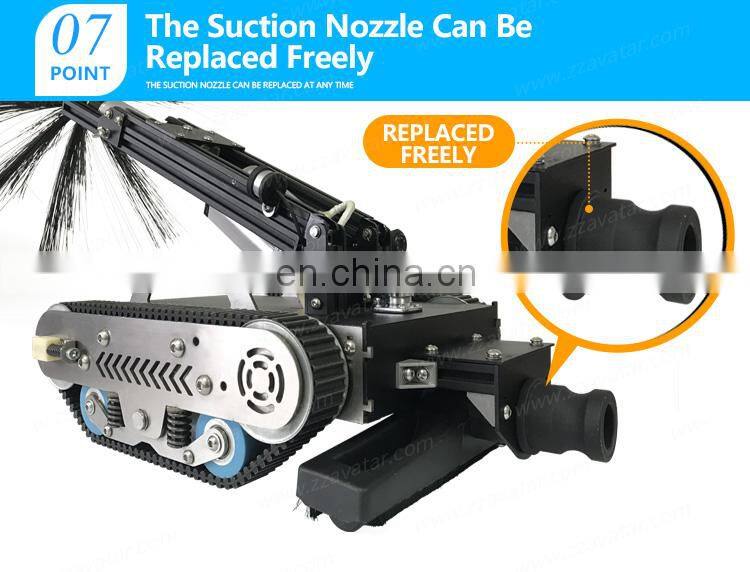 Hot selling PCS-350III piping cleaning robot hvac ductwork cleaner equipment duct cleaning machine with low noise