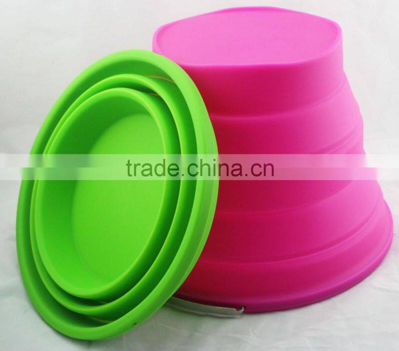 Muti-Functional and Foldable Collapsible Water Bucket