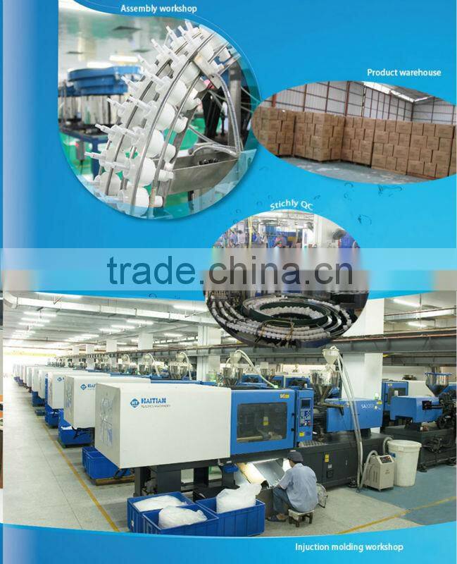 New fashion Circular plastic air cushion bb freshener bottle with mirror