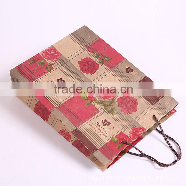 Dongguan factory factory hot sell paper bag gift bag printing