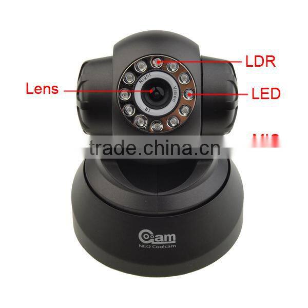 NIP-002OAM Cheap Wifi IP Indoor Camera with P2P and Dual Audio