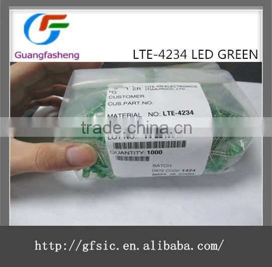 (hot sale)LTE-4234 LED GREEN