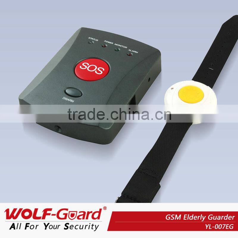Cheap Elderly Guard GSM medical alarm system with Big SOS button --YL-007EG