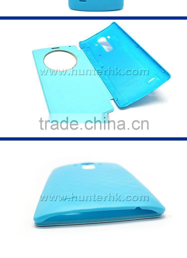 Fancy Blue For LG G4 Battery Window Case