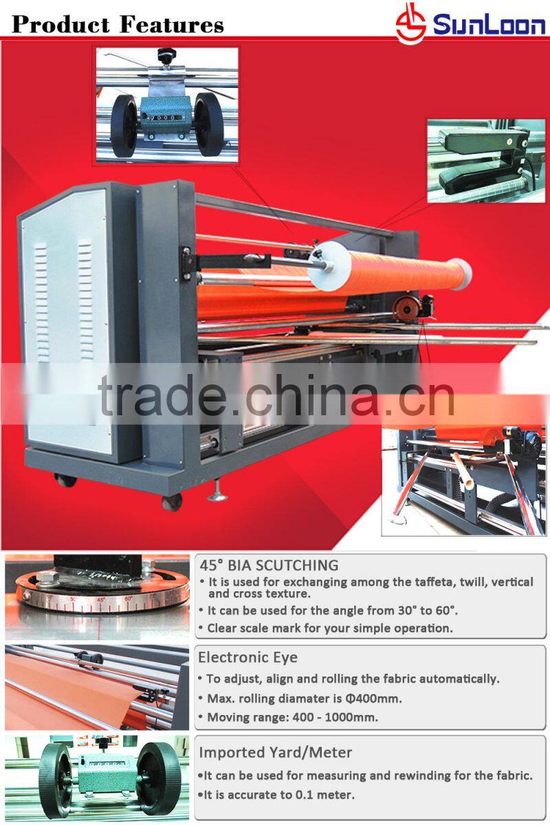 New Wholesale good quality twill tape fabric rolling machine