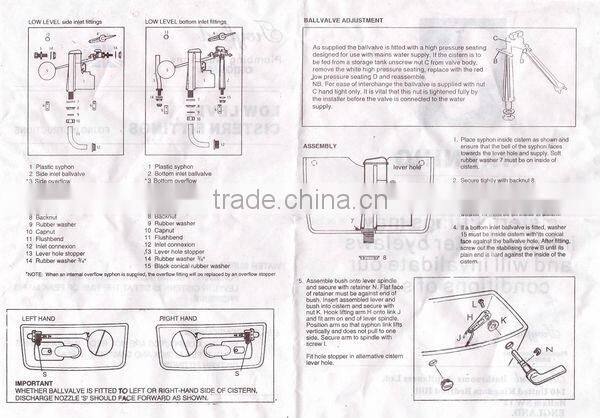 bathroom two piece toilets water tank valves