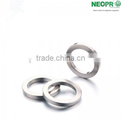 ring shaped nickel coating permanent ndfeb magnets