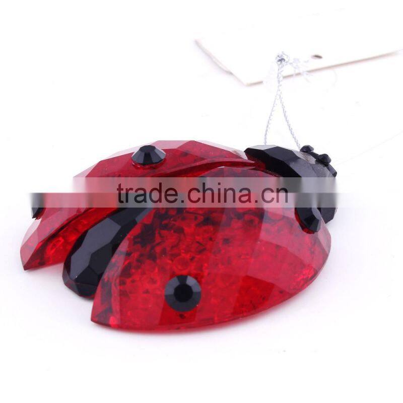 Small Size Ladybug with Half Opened Wings Ornament 01501011 new style indoor decoration