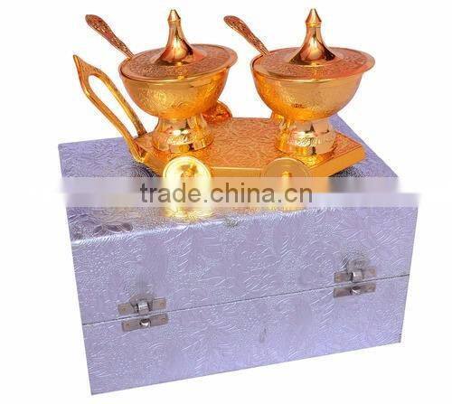 beautiful decorative new design silver plated bowl