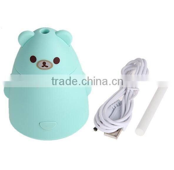 2016 Aroma Diffuser Aromatherapy Air Purifier LED USB Cartoon Cute Panda Humidifier
