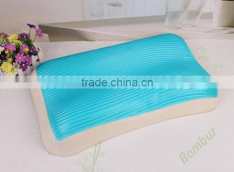 Whosale silicone pillow, bamboo memory foam pillow