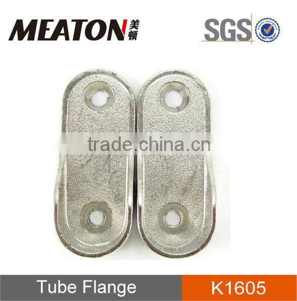 Metal Furniture Tube Flange for Cabinet