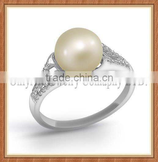 Freshwater Pearl Jewelry 925 Sterling Sliver Rings