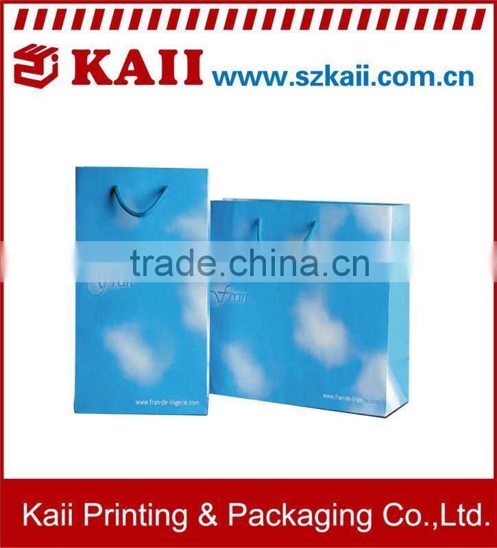 green and environmental paper bag factory in China