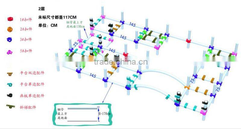 Top quality&service lovely candy theme kids indoor soft play structure
