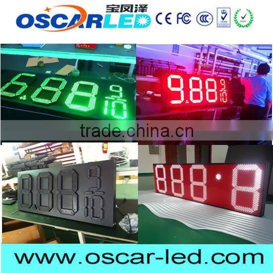 ali 7 segment led display 4 digit for shopping mall advertising