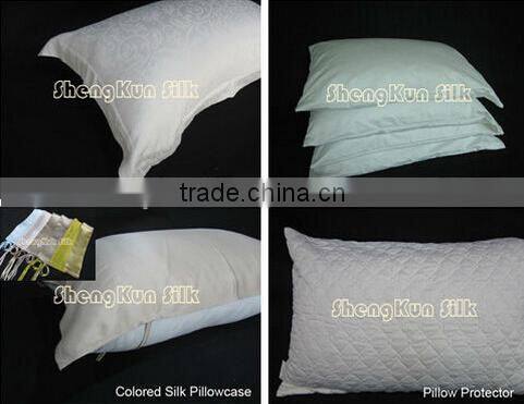100% mulberry silk filling Cotton cover Pillows