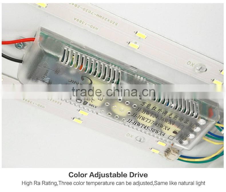 2016 high quality modern ceiling light 520X520mm 30W to 60W