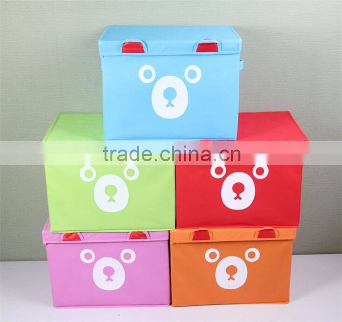 Eco friendly promotional cube fabric storage box