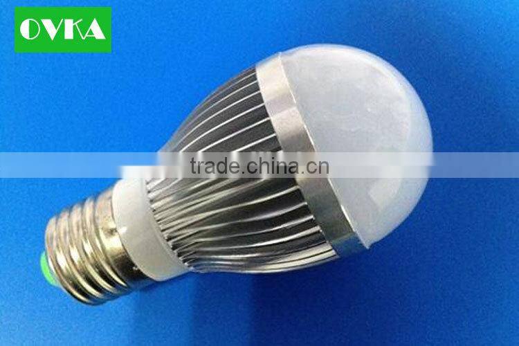 led bulb aluminum housing E27 / B22 220V White/ Warm White 3w to 48w