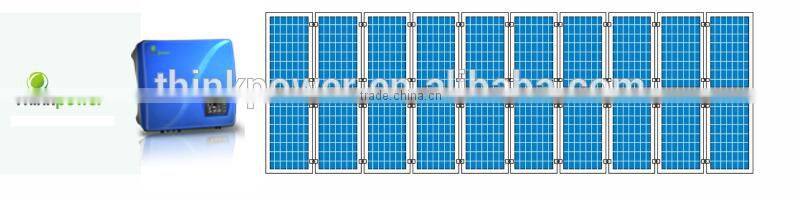 Thinkpower 5kW solar on grid system kit