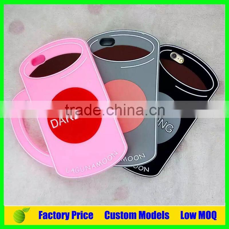 Starbucks 3d silicone mobile phone case cover for LG G Flex 2 cell phone back cover case