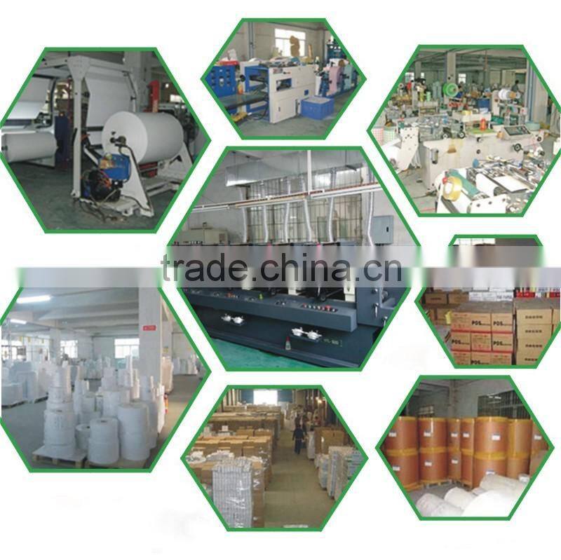 Good quality roll sticker label by rotary printing