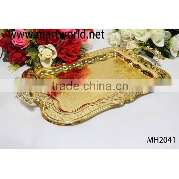 Photo frame shaped wedding cake stand; Gold cake stand wedding for weddin decoration(MH2041)