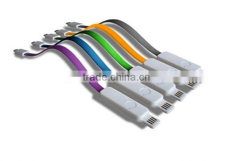 New arrival Bluetooth 4.0 USB charging cable,anti-loss,Bluetooth selfie and others multifunction intelligent USB cable