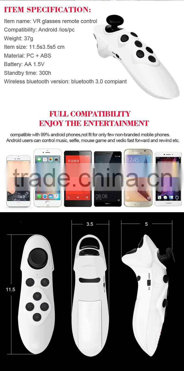 Remote control Bluetooth gamepad for cell phone, VR BOX, PC, TV