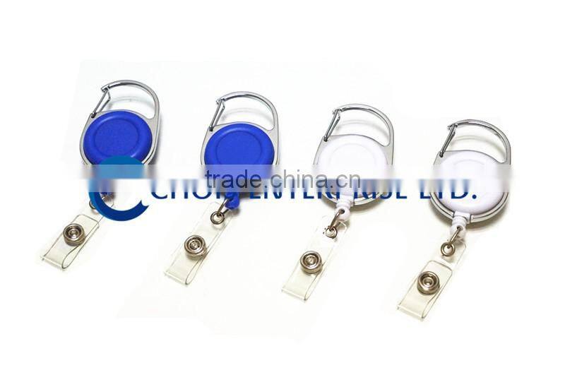 Cheap Custom Retractable Badge Reel with Swivel Alligator Clip
