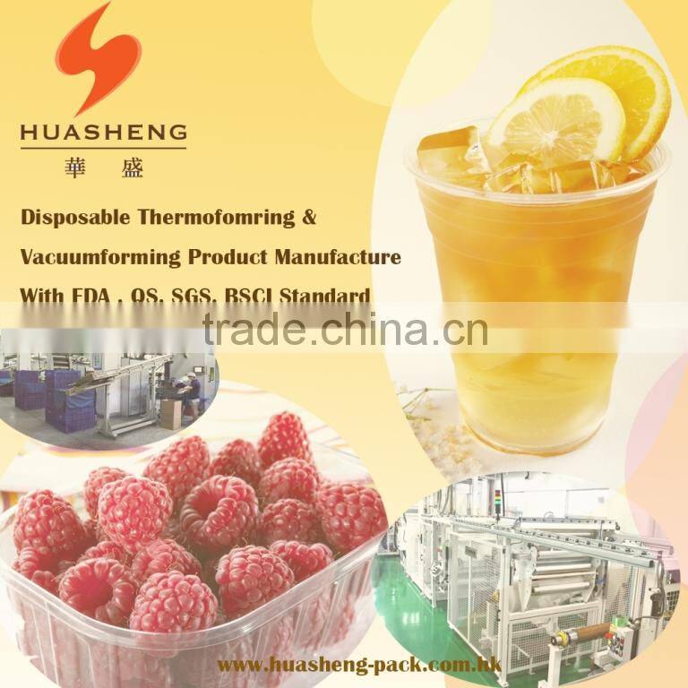 Special FDA Standard 220ml / 7oz plastic disposable yogurt container