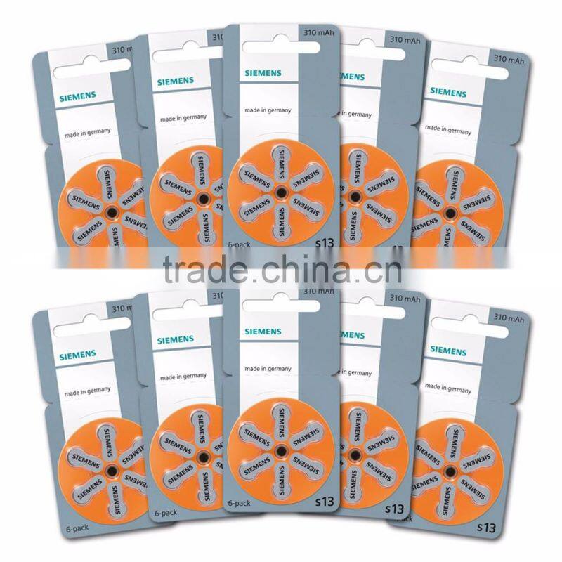 mercury free siemens hearing aid Battery cheap price A10 A13 A312 A675