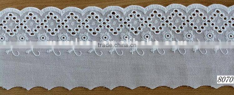 Cheap unique embroidery net lace trim