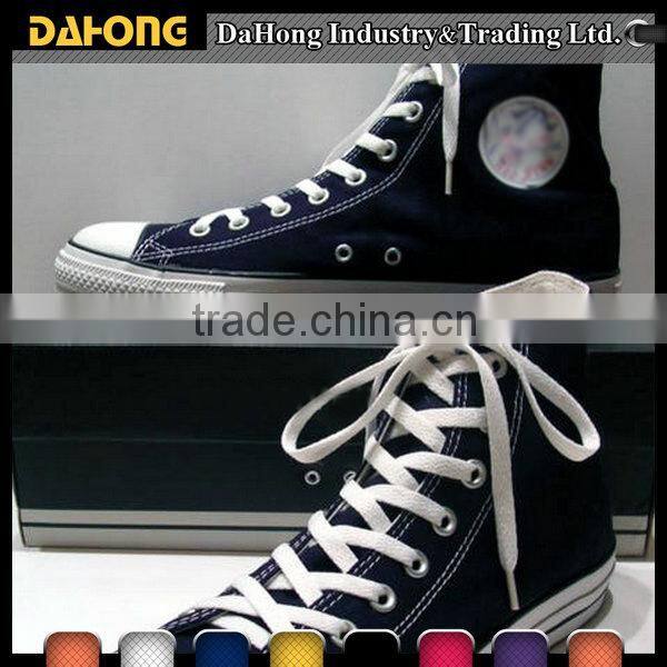 flat Athletic Sneaker custom tips polyester bootlaces