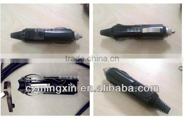 12V ac adapter american style LED light plug cigarette lighter plug cigarette lighter plug cigarette lighter car
