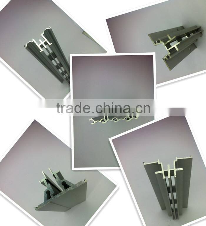 Modular adjustable height display exhibition aluminum shelving translot extrusion profile for racking Shelf System