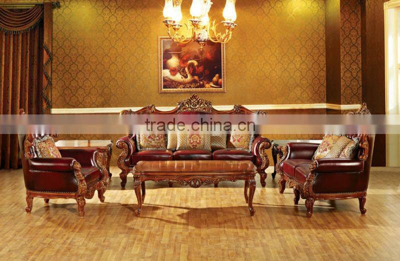 dubai leather sofa furniture / leather restaurant sofa for sale HS28