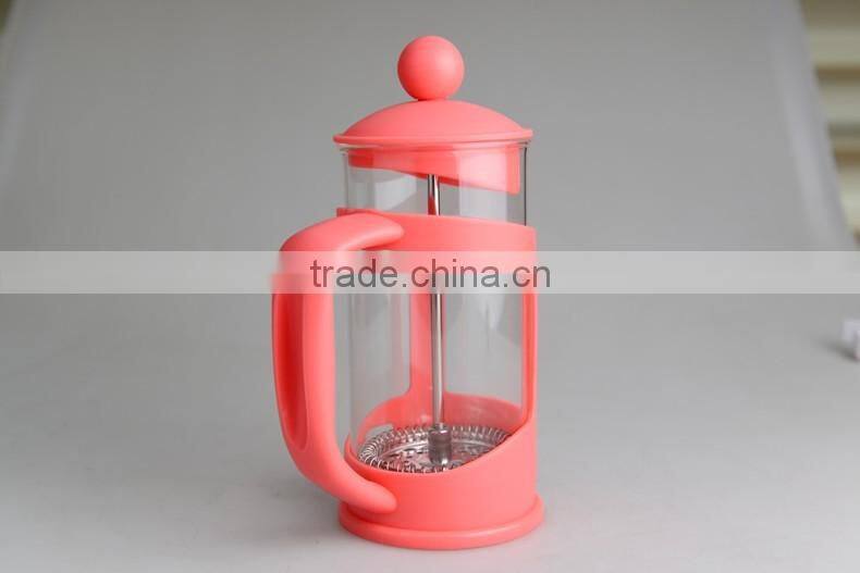 Promotional Borosilicate Glass French Coffee Press/Coffee Plunger