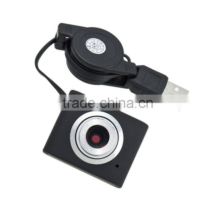 Mini 5M Retractable Clip Web OEM WebCam Computer USB 2.0 Driver Driverless PC Camera Driver Laptop Web Camera For PC
