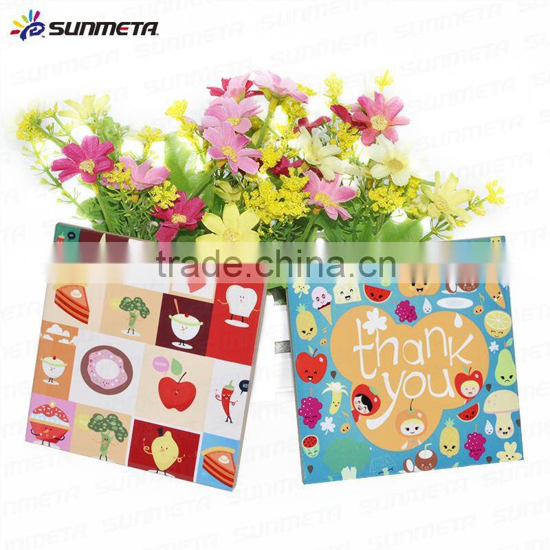 printable sublimation ceramic tile for customized printing,blank tile