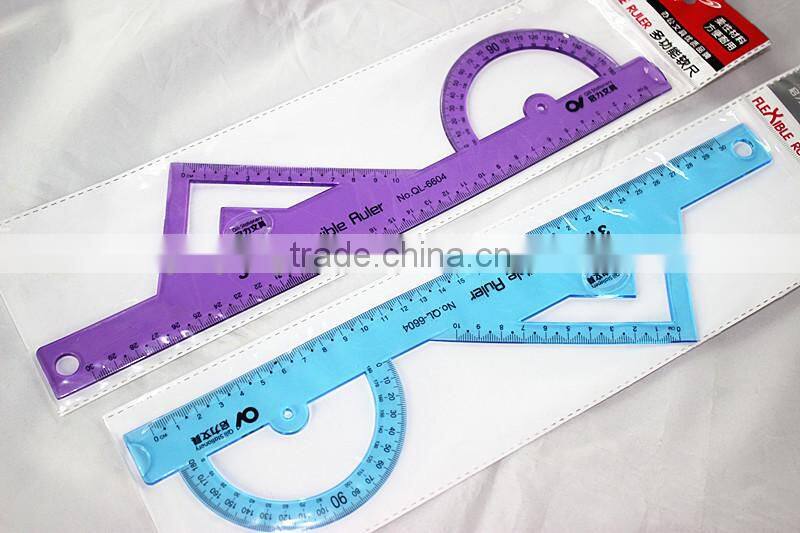 2015 Hot Factory OEM High Quality PVC Ruler school stationery