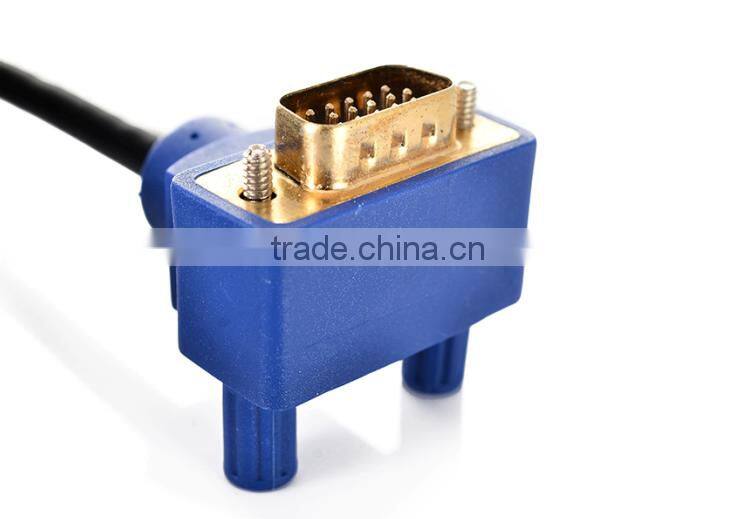 9 Pin 10 Meter VGA to VGA Cable for PC TV