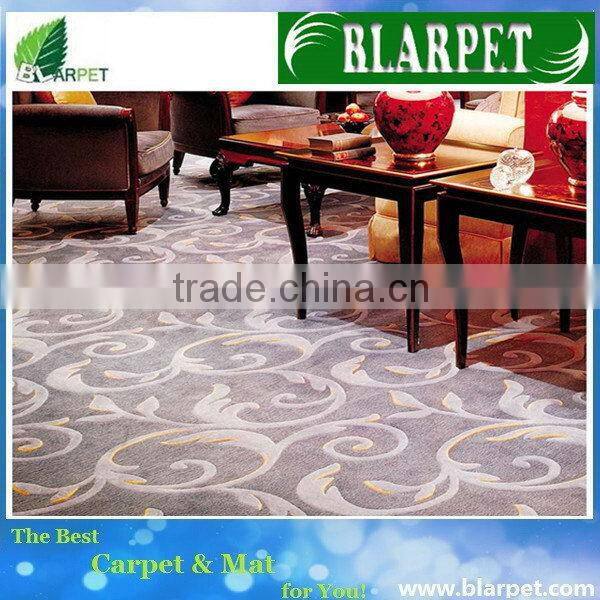 Modern exported hand tufted silk carpet