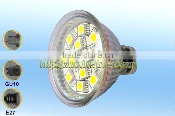 Dimmable led spotlight 3w driverless led spotlight gu10 with 2years warranty