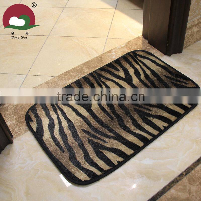 Animal print door mat room mat factory